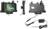 Brodit Holder with key-lock for Samsung Galaxy Tab Active3/ Active5 with fixed installation